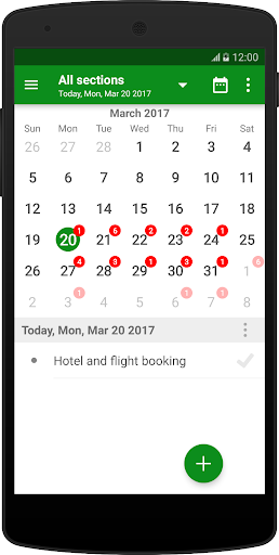 Organizer - diary, to-do, GTD Screen 3