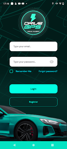 Android application DRIVE GPS screenshort