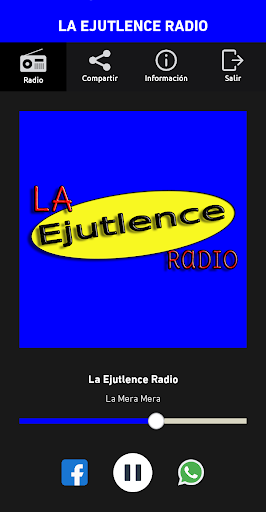 Android application La Ejutlence Radio screenshort