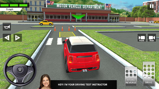 City Car Driving & Parking School Test Simulator 3.2 screenshots 1