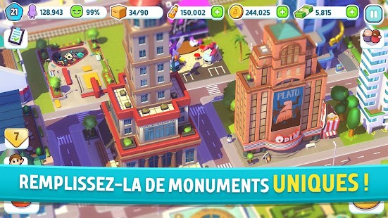 City Mania: Town Building Game Capture d'écran