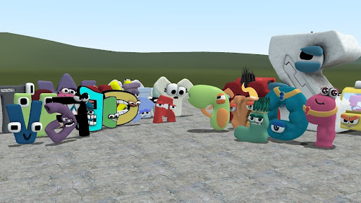 alphabet lore for garry's mod screenshot