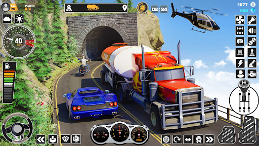 Truck Simulator Driving Games screenshot 1