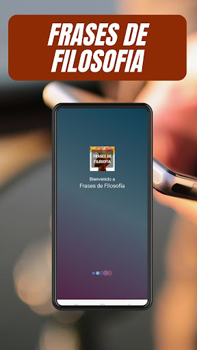 Android application Frases de Filosofia screenshort