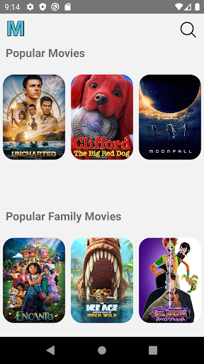MoviesApp Screen 2