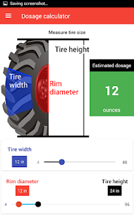 TireJect Tire Sealant Dosage 1.2 APK screenshots 11