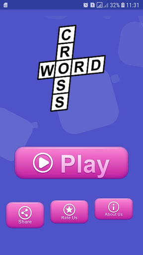 Android application CROSSWORD screenshort
