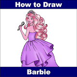 How to Draw Barbie Step by Step icon