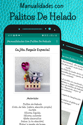 Manualidades Con Palitos De Helado