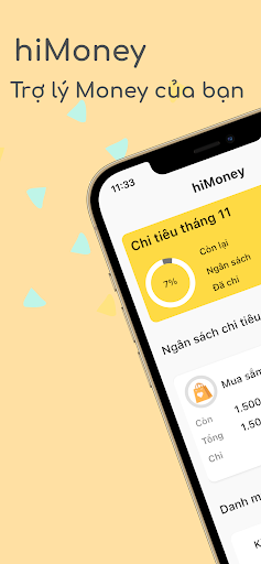 Android application hiMoney - Trợ lý tiền 3s screenshort