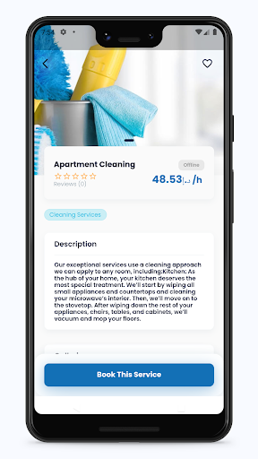 Cleantek Home Services Screen 3