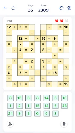 Game screenshot Математические игры Crossmath mod apk