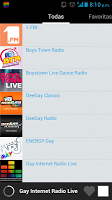 screenshot of LGBT Radio