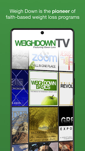 Android application Weigh Down TV screenshort