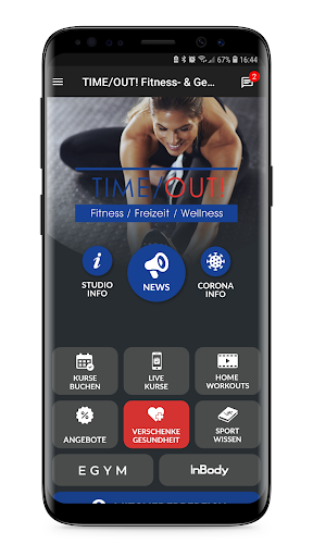 Android application TIME/OUT! screenshort