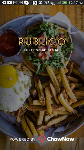 Android application Publico Kitchen and Tap screenshort