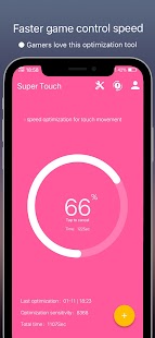 Super Touch - speedy sensitivi Screenshot