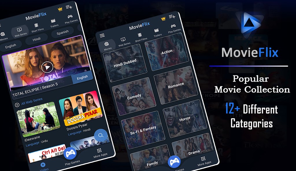 Movies web series. MOVIEFLIX. Zetflix приложение.