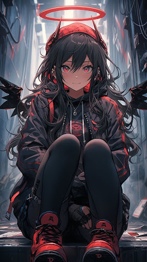 Emo Anime Wallpaper Screenshot 3 - AppWisp.com