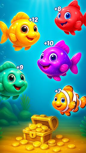 Merge Fish Evolution Games screenshot 7