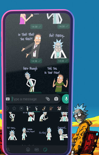 WASticker Rick and Morty Pack