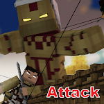 Cover Image of Télécharger Attack on titan Addon For minecraft Pe Free 1.0 APK