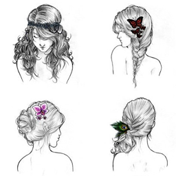 Icon image Hairstyle reference step