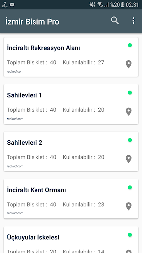 Bisim Bisiklet Durakları Pro