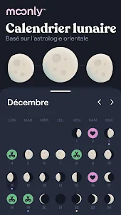 Moonly — Calendrier Lunaire