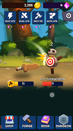 Sword Clicker : Idle Clicker - Screenshot 2