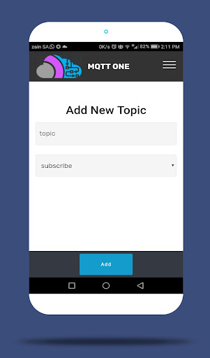 MQTTone - Free MQTT Cloud IoT Screen 3