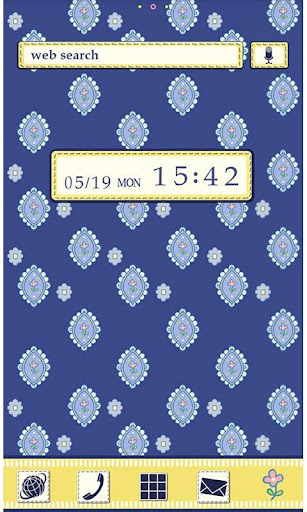Android application -La Provence- Theme +HOME screenshort