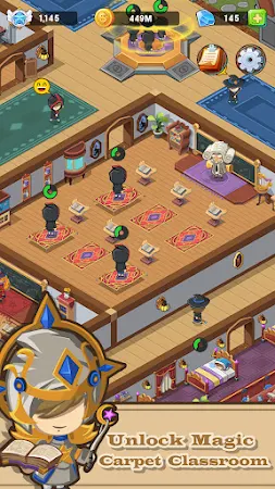 Game screenshot Idle Wizard College apk download