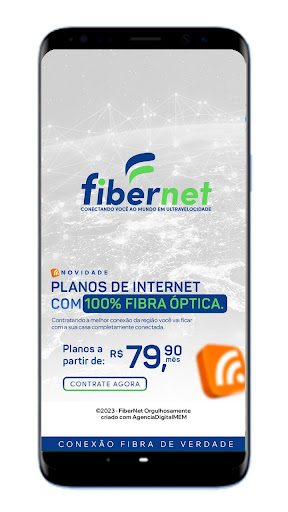 Android application FiberNet Especializados screenshort