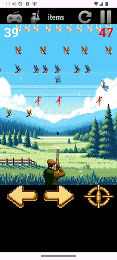 pixel bird hunting- retro hunt