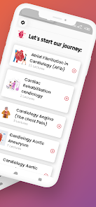 Screenshot 2 Learn Cardiology (Offline) android