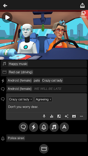 Android application Plotagon Story screenshort