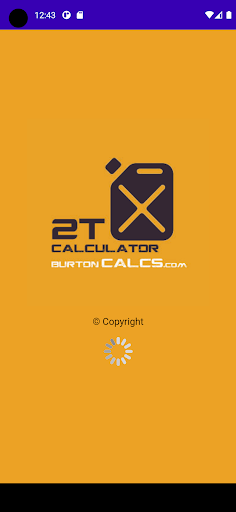 Android application 2T Premix Calculator screenshort