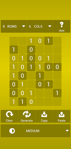 Binary Sudoku Generator Screen 3