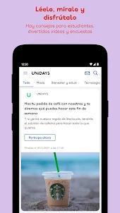 UNiDAYS: Ofertas estudiantes