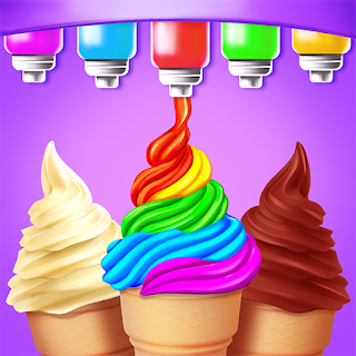 Ice Cream Cone-Ice Cream Games apk