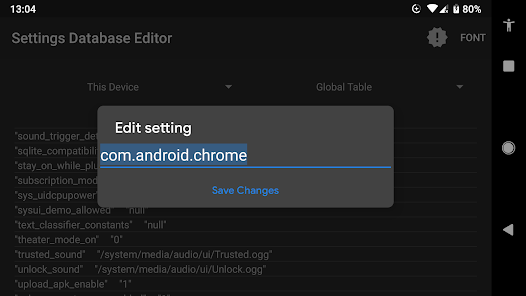 Setedit Settingsdatabaseeditor - Apps On Google Play