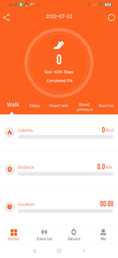 Android application FitRistt screenshort