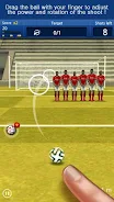 Finger soccer : Football kick