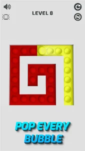 Color Maze Ball Pop It Fidget