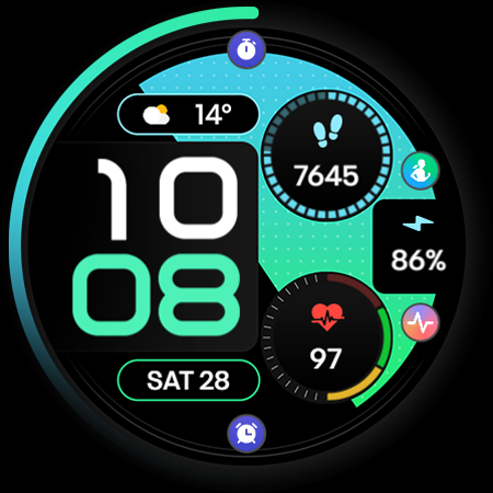 TVV Workout 2 Watch Face