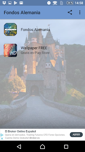 Android application Alemania Paisajes Wallpaper screenshort
