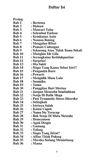 Bening By Nda Quilla - Novel Screen 2