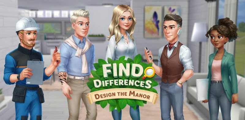Find Differences: Design the Manor