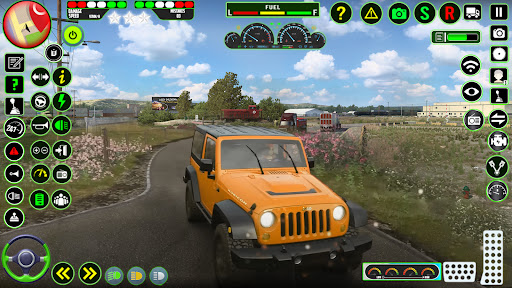 Offroad Jeep Driving Sim 3D Screen 2